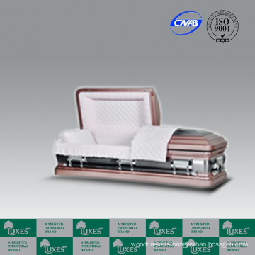 High Quality American Style 18ga Metal Casket Coffin_Luxes